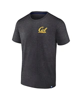Fanatics Men's Heather Charcoal Cal Bears Iconic T-Shirt