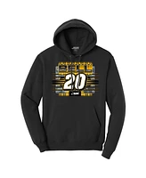 Joe Gibbs Racing Team Collection Men's Charcoal Christopher Bell Dewalt Pullover Hoodie