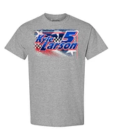 Hendrick Motorsports Team Collection Men's Heather Gray Kyle Larson T-Shirt