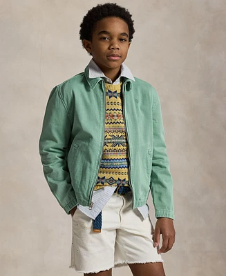 Polo Ralph Lauren Big Boys The Bayport Chino Jacket