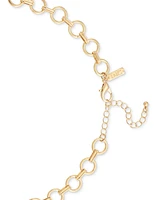 I.n.c. International Concepts Gold-Tone Crystal & Imitation Pearl Sea Life Charm Statement Necklace, 20-1/2" + 3" extender, Exclusively at Macy's
