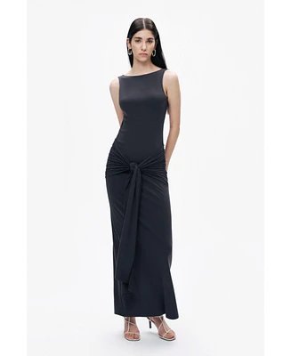 Nocturne Women's Backless Maxi Dress