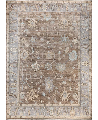 Adorn Hand Woven Rugs Colorful Oushak M1945 9'9''x13'8'' Area Rug