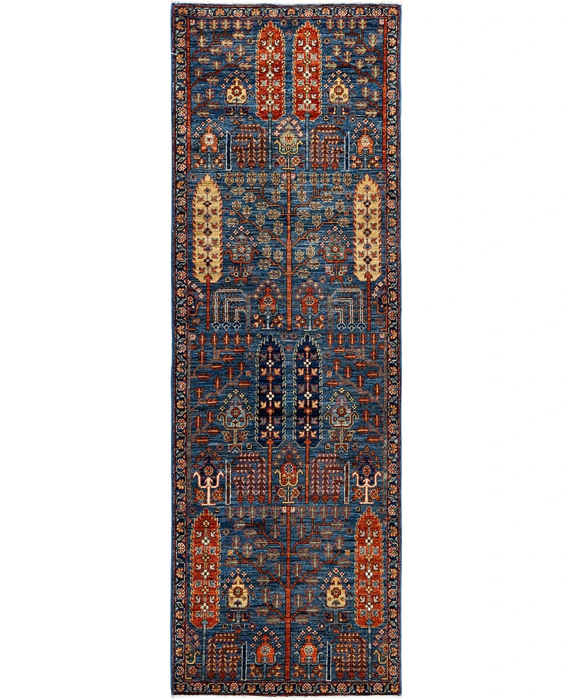 Adorn Hand Woven Rugs Serapi M1945 2'8''x8'1'' Runner Area Rug