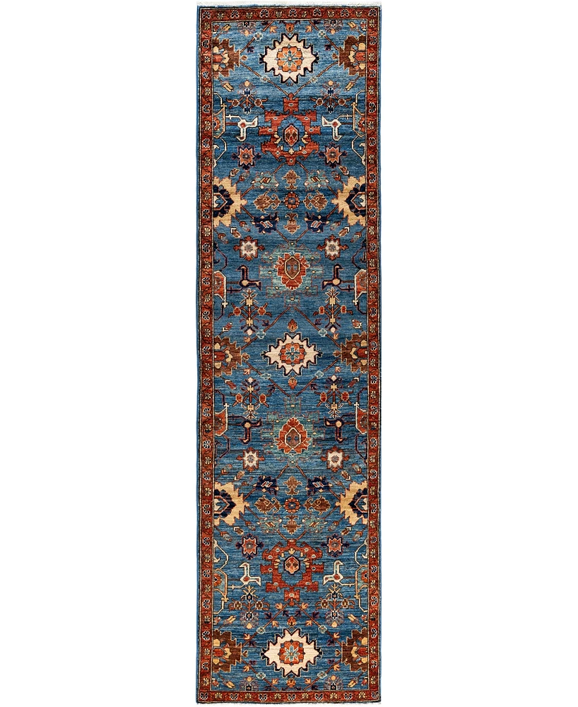 Adorn Hand Woven Rugs Serapi M1945 2'8''x9'11'' Runner Area Rug