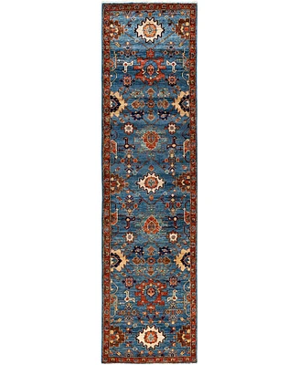 Adorn Hand Woven Rugs Serapi M1945 2'8''x9'11'' Runner Area Rug