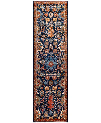 Adorn Hand Woven Rugs Serapi M1945 2'9''x10'2'' Runner Area Rug