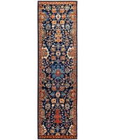 Adorn Hand Woven Rugs Serapi M1945 2'9''x10'2'' Runner Area Rug