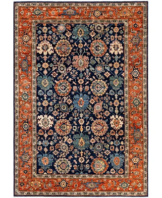 Adorn Hand Woven Rugs Serapi M1945 6'3''x9'2'' Area Rug