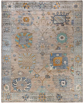 Adorn Hand Woven Rugs Colorful Oushak M1945 7'11''x9'10'' Area Rug