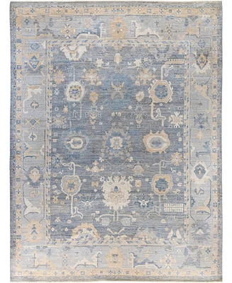 Adorn Hand Woven Rugs Colorful Oushak M1945 9'1''x11'11'' Area Rug