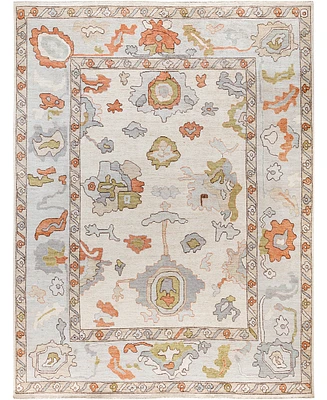 Adorn Hand Woven Rugs Colorful Oushak M1945 9'2''x11'11'' Area Rug