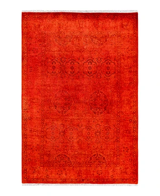 Adorn Hand Woven Rugs Fine Vibrance M1437 4'1''x6' Area Rug