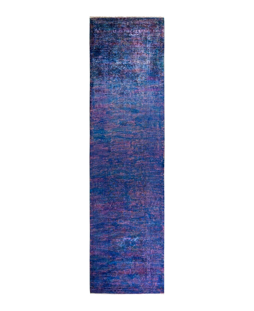 Adorn Hand Woven Rugs Vibrance M1842 3'2''x11'10'' Runner Area Rug