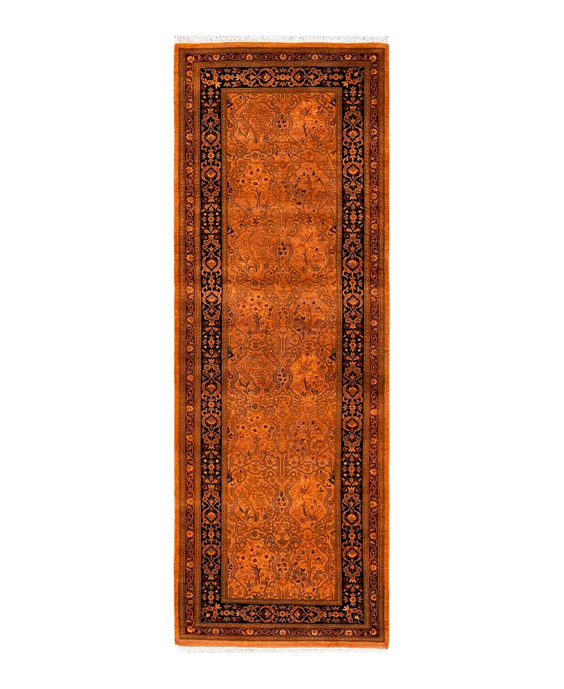 Adorn Hand Woven Rugs Fine Vibrance M1789 2'8''x7'9'' Runner Area Rug