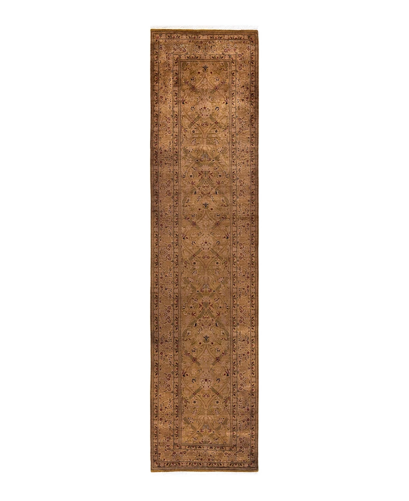 Adorn Hand Woven Rugs Fine Vibrance M1574 3'1''x12'10'' Runner Area Rug