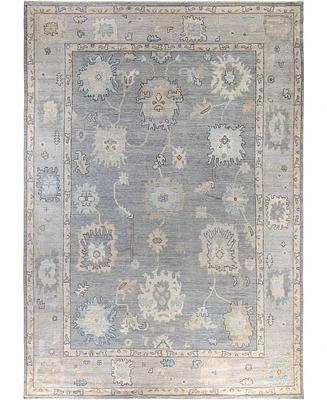 Adorn Hand Woven Rugs Colorful Oushak M1945 10'x14' Area Rug