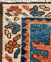 Adorn Hand Woven Rugs Serapi M1945 2'6''x9'5'' Runner Area Rug