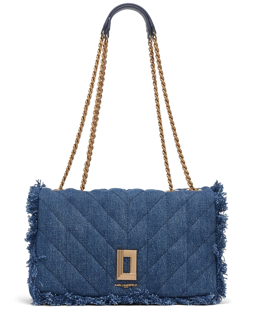 Karl Lagerfeld Paris Lafayette Medium Shoulder Bag