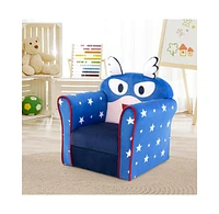 Original Kids Sofa with Armrest and Thick Cushion