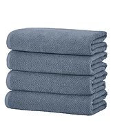 Linery & Co. Cotton Textured -Piece Bath Towel Set