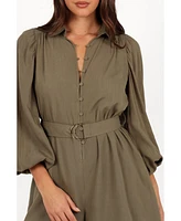 Petal and Pup Women's Louise Belted Romper