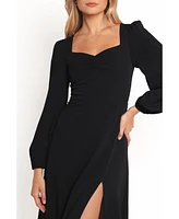 Petal and Pup Women's Franklin Long Sleeve Midi Dress
