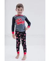 Spy Ninjas Little Boys Pullover Pajama Shirt and Pants Sleep Set