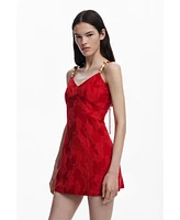 Desigual Women's Beaded strap dress