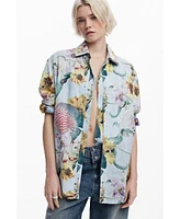 Desigual Women's Shirt designed by Mr. Christian Lacroix