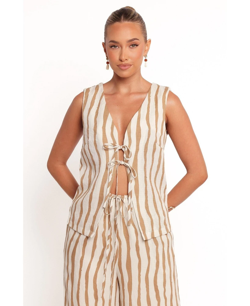 Petal and Pup Women's Marmo Tie Vest Top