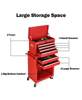 Rolling Cabinet Storage Chest Box Garage Toolbox