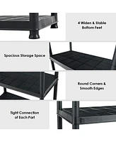 5-Tier Storage Shelving Freestanding Heavy Duty Rack