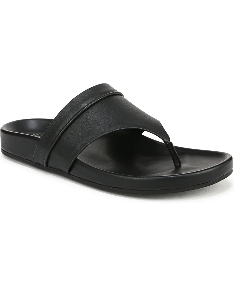 Franco Sarto Women's Brooks Open Round Toe Thong Sandals
