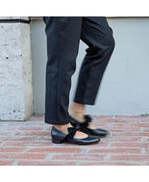 Alterre Women's Black Marie Customizable Ballet Flats
