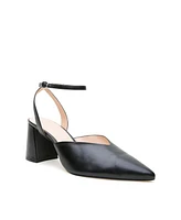 Alterre Women's Black Marilyn Customizable V Mules