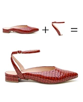 Alterre Women's Clay Croc Marilyn Customizable Point Slides
