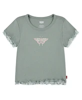Levi's Little Girls Double Layer Knit Top