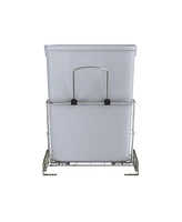 Rev-a-Shelf qt. Universal Waste Container with Rear Basket