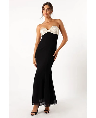 Petal and Pup Women's Cecilia Strapless Maxi Dress