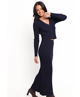 Petal and Pup Women's Neya Knit Skirt Set