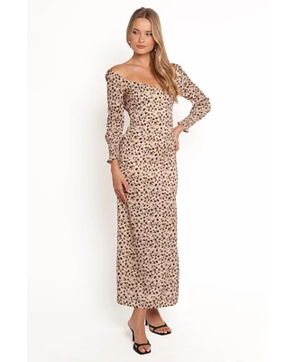 Petal and Pup Women's Gisella Long Sleeve Midi Dress