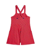 Polo Ralph Lauren Toddler and Little Girls Striped Jersey Romper