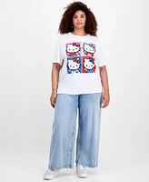 Grayson Threads, The Label Trendy Plus Hello Kitty Tee