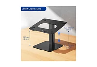 LSX6N Laptop Stand, Ergonomic Adjustable Notebook Riser Holder, Computer Stand Compatible with Air, Pro, Dell, Hp, Lenovo More 10-15.6" Laptops