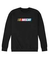 Airwaves Men's Nascar Logo Long Sleeve Fleece T-Shirt