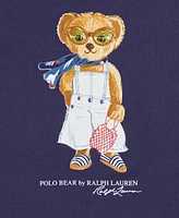 Polo Ralph Lauren Big Girls Bear Jersey T-Shirt