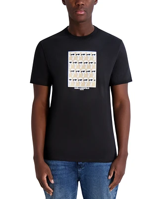 Karl Lagerfeld Paris Men's Kocktail Graphic T-Shirt