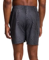 Reebok Men's Textured Logo Woven Shorts