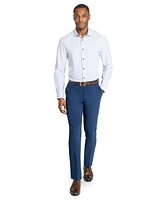 Men's Recycled Slim Fit Micro Geo 4-Way Stretch Performance Dress Shirt
